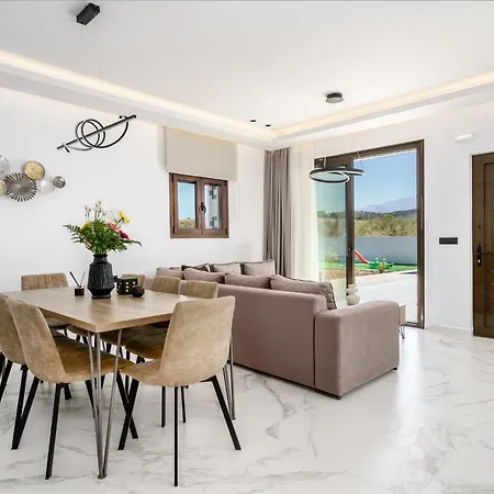 New Luna With Private Pool And Bbq 1km From The Villa Sfáka